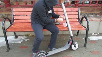 How to easily install Xiaomi Ninebot Extended Battery for Ninebot ES2 Electric Scooter