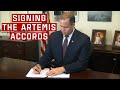 Nasa and international partners sign artemis accords