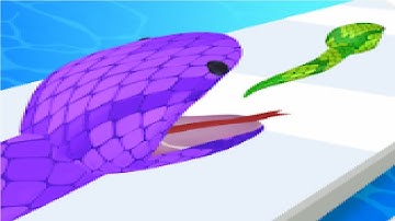 Satisfying Mobile Games Top TikTok Gameplay 10000 LEVEL Videos - Snake Run Race - TDN Playgame 3D