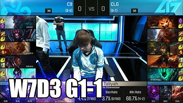 Cloud 9 vs CLG | Game 1 S6 NA LCS Summer 2016 Week 7 Day 3 | C9 vs CLG G1 W7D3 1080p