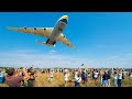 Ан-225 МРИЯ. Воздушный парад в честь Дня Независимости Украины. Взлет, посадка и полет над Киевом.