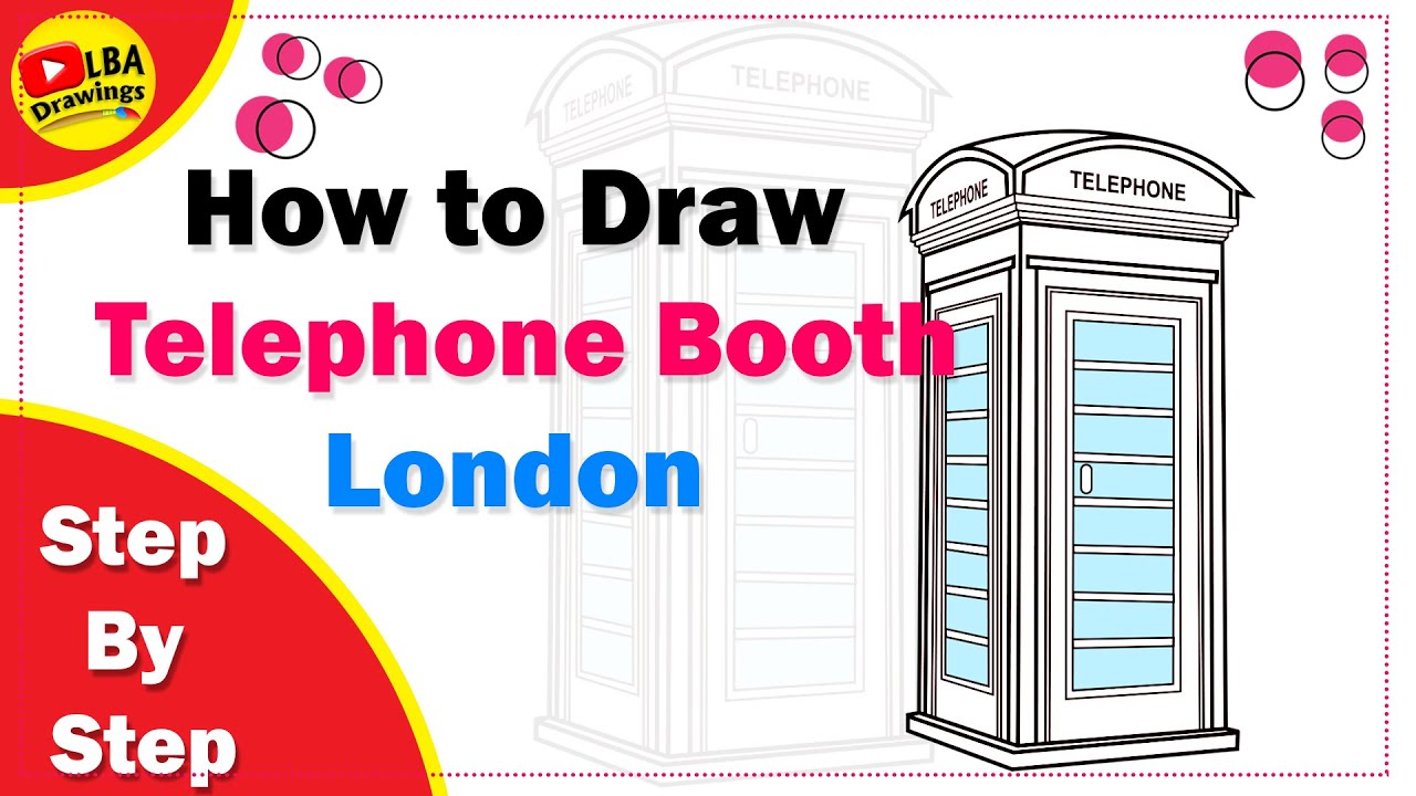 Drawing Of Red Booth Stock Illustration - Download Image Now - Outline, Red  Telephone Box, Sketch - iStock