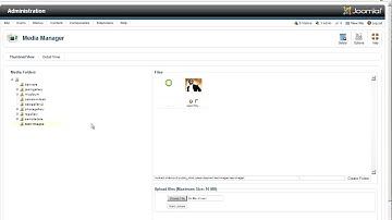 How to remove files in media manager in joomla 2.4 - web design Coimbatore Budnet