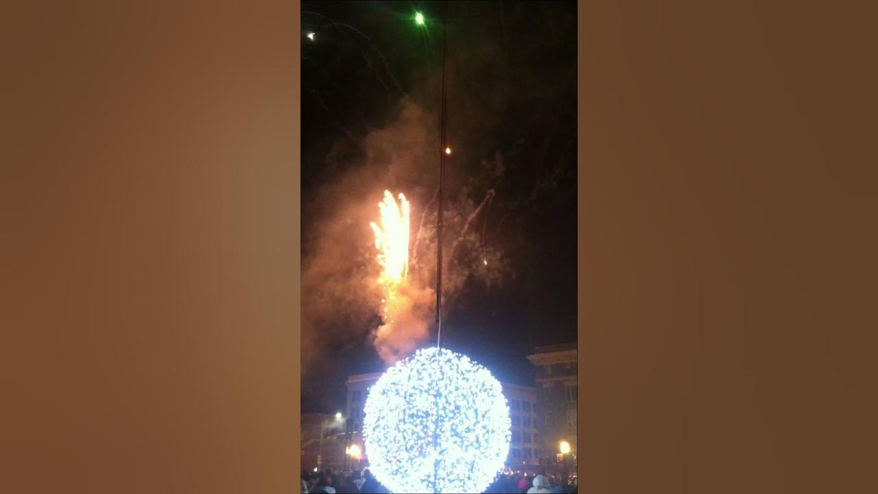 Video from the Cheyenne Depot Ball Drop on New Year's Eve YouTube