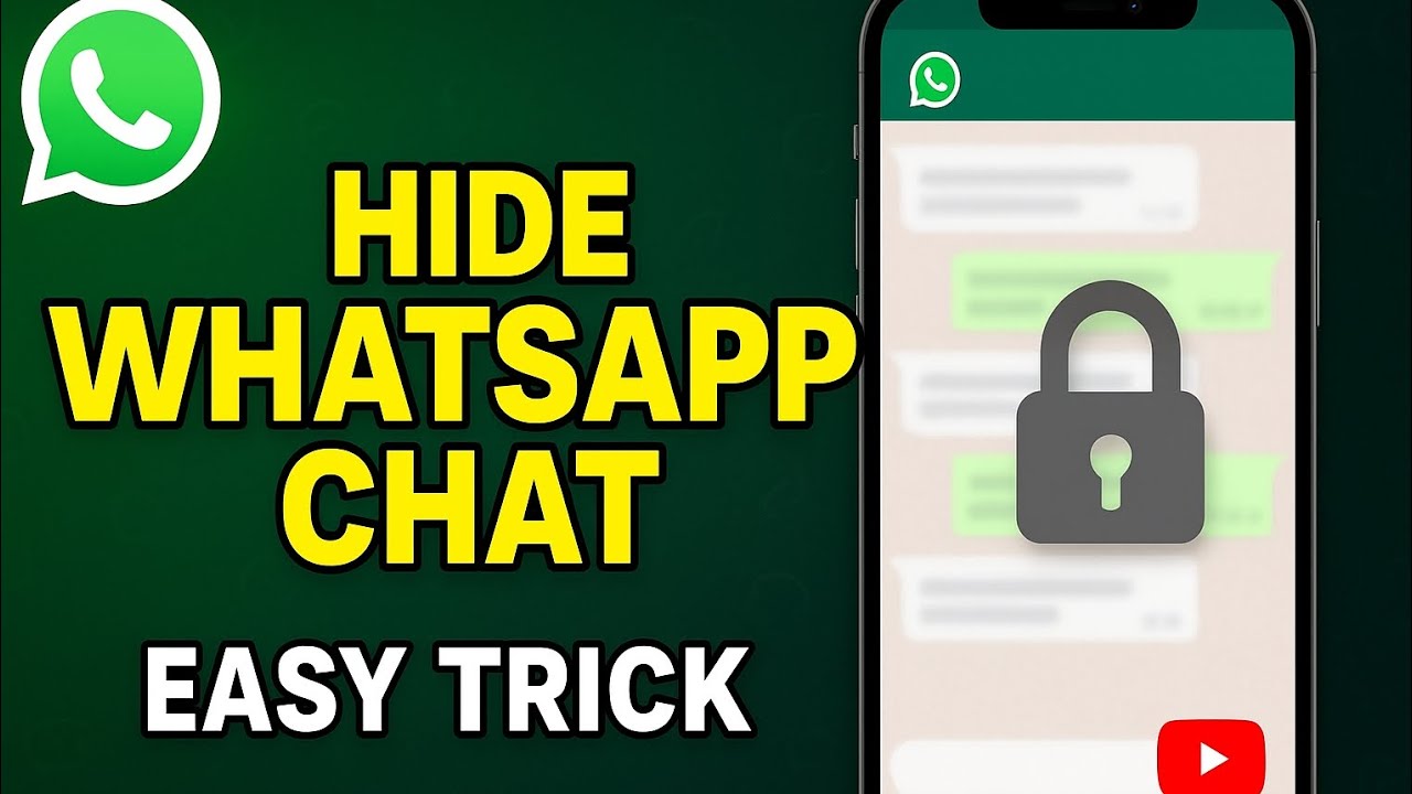 How to Hide Chat on WhatsApp | Secret Trick