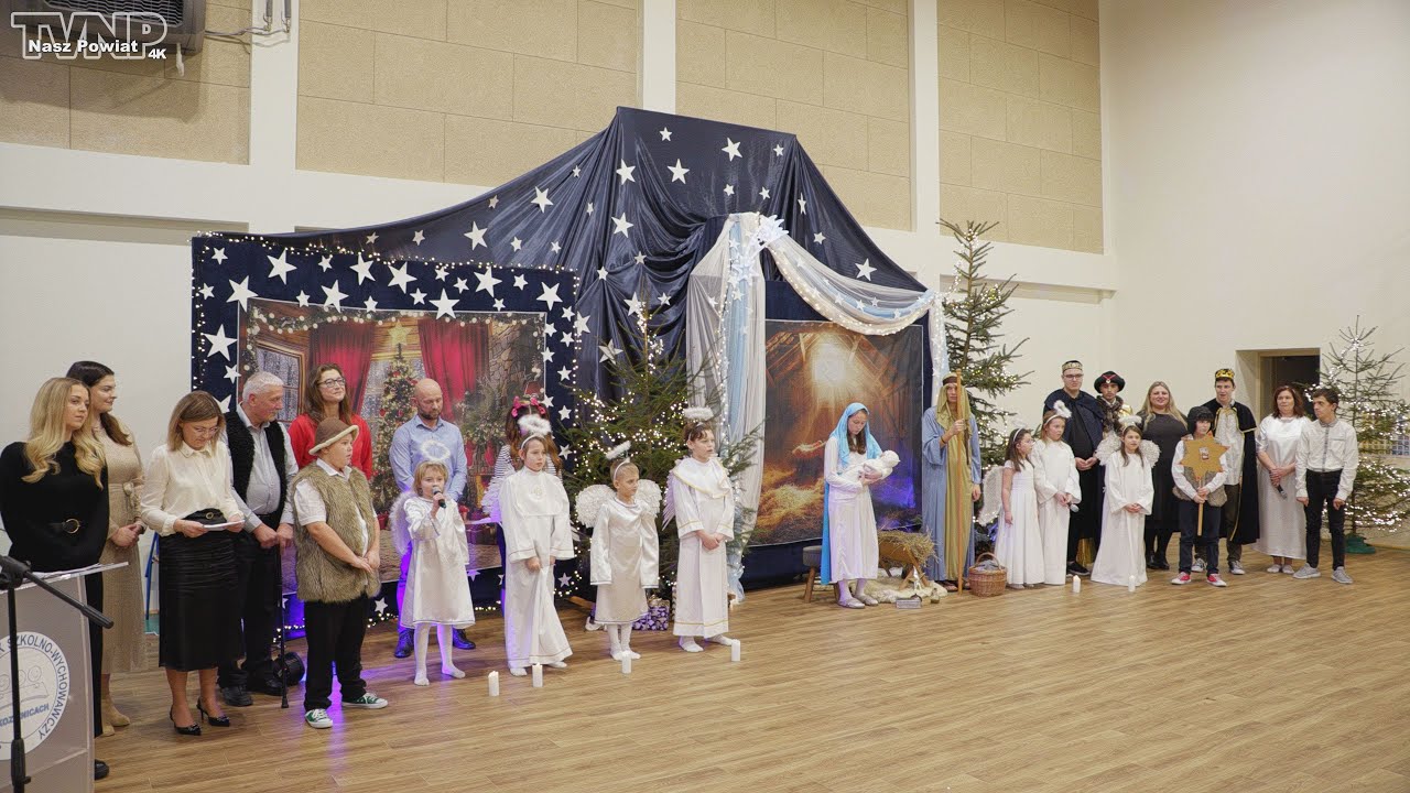 Wigilia w Specjalnym Ośrodku Szkolno-Wychowawczym w Kozienicach.