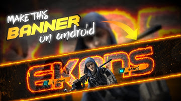 How to Make This Amazing Banner for Gaming Channel | Ps Touch