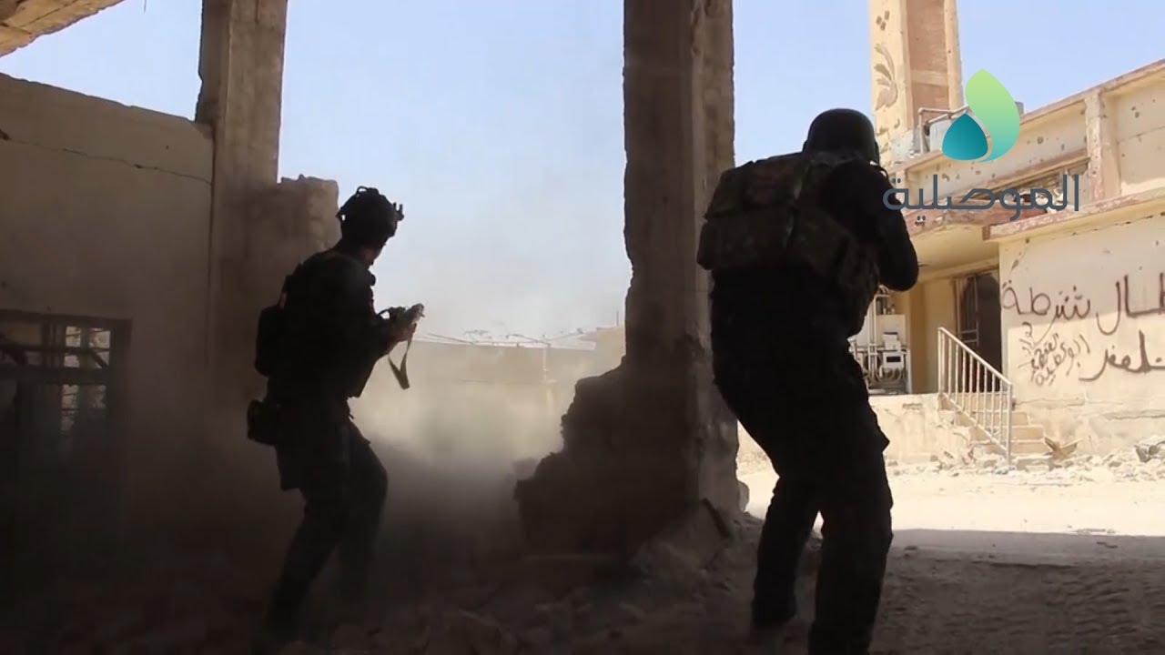 قطعات الشرطة الإتحادية تتقدم بالموصل القديمة من محور باب البيض و باب الطوب