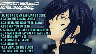 KUMPULAN BACKSOUND DJ EDITOR BERKELAS 30 DETIK YANG SERING DIGUNAKAN PART 2
