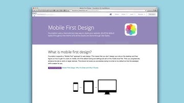 Mobile First Web Design with Foundation for RapidWeaver