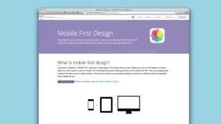 Mobile First Web Design with Foundation for RapidWeaver
