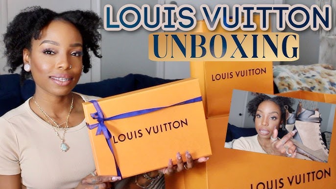 Louis Vuitton Desert Boots Unboxing, Unicef Bracelet