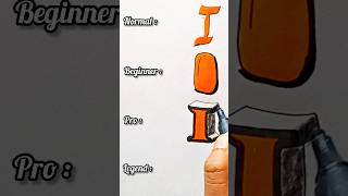 Which one is your favorite #shorts #prakashkumarart #3ddrawing #lettering Actualización