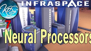 Infraspace - NEURAL PROCESSORS - Factory City Builder, First Look, Let