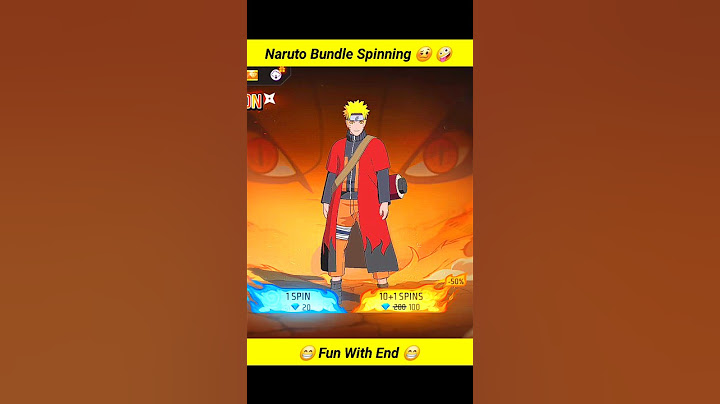New Naruto Ascension Bundle Spinning 🥴🤪 || 1+1 Offer 😎🥳 || @funwithsrbyt || #freefire #naruto#srb