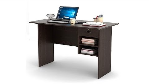 BLUEWUD Amalet Engineered Wood Study Table, Laptop, Computer Table Desk for Home & Office