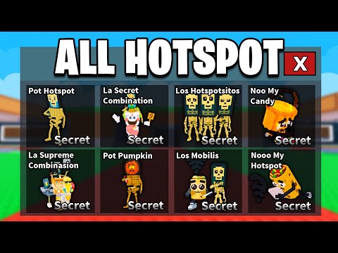 I Collected EVERY HOTSPOT BRAINROT in 24 Hours!