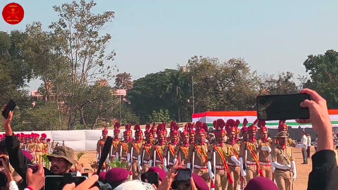 Nagpur Police & NCC Cadet Contingent On Republic Day Parade | NCC Contingent Video In Republic Day