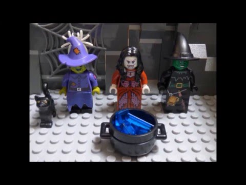 Shakespeare's 'Macbeth' Act 4 Lego Animation (with music)