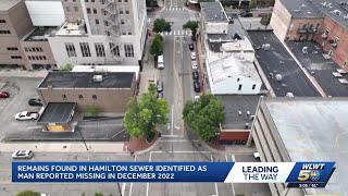 Coroner IDs remains found in Hamilton sewer system as missing man