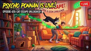 HIDE AND SEEK CAT : ESCAPE!  [PSYCHO PONNAN GAMING ] LIVE STEAM IN MALAYALAM. screenshot 4