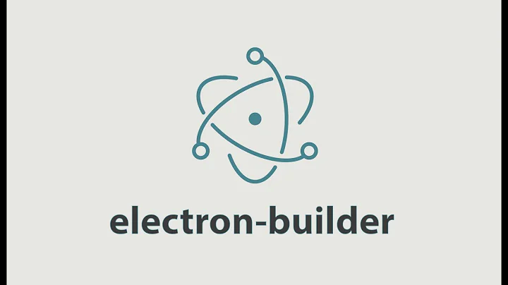 Getting started with Electron - electron-builder