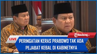 Download Lagu Peringatan Keras Prabowo Tak Ada Pejabat Kebal di Kabinetnya: Suruh Tidur di Rumah kalau Menyusahkan MP3