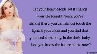 Kim Petras - Future Starts Now (lyrics)