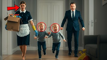 Milioner wrócił do domu, gotów zwolnić sprzątaczkę — zobaczył ją związaną z jego bliźniętami