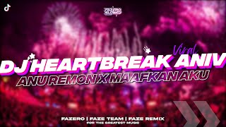 DJ HEARTBREAK ANNIVERSARY X ANU REMON SAKIT LAGI X MAAFKAN AKU YANG DULU // Slowed Reverb 🎧🤙