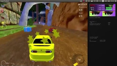 Mystic Island - Ubuntu SuperTuxKart