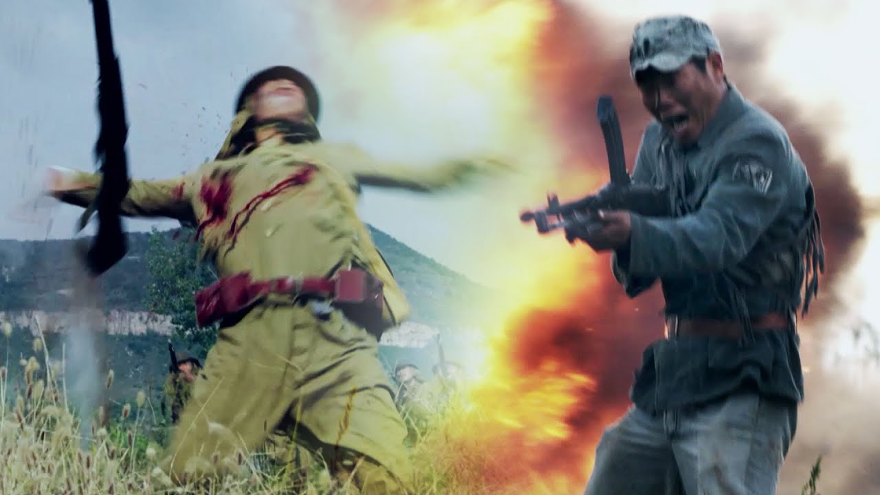 自負大佐找不到遊擊隊踪迹，勃然大怒，竟然連續放炮炸毀抗日大隊根據地！🔥 抗日 | Kung Fu