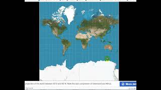 Web maps, scale, and coordinate systems