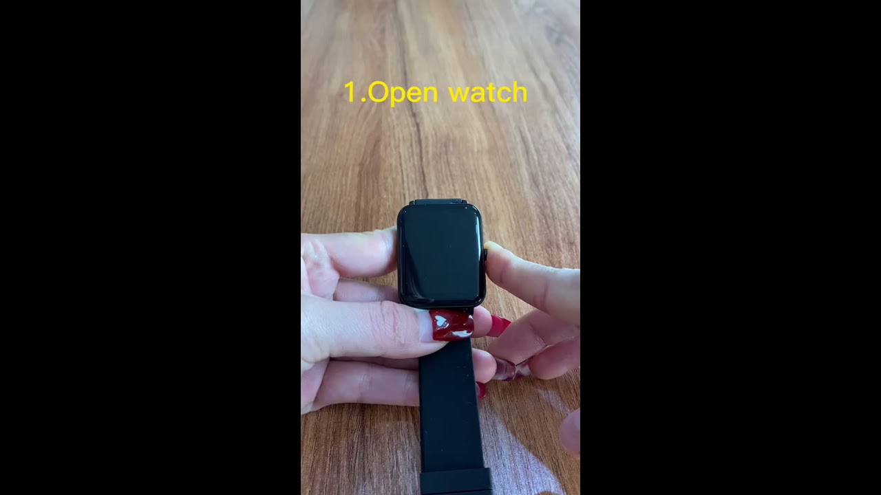 How To Connect The Smart Watch Your Phone Smartwatch Amazon