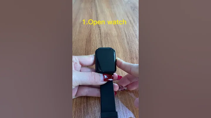 How to connect the smart watch to your phone ? #smartwatch #Amazon