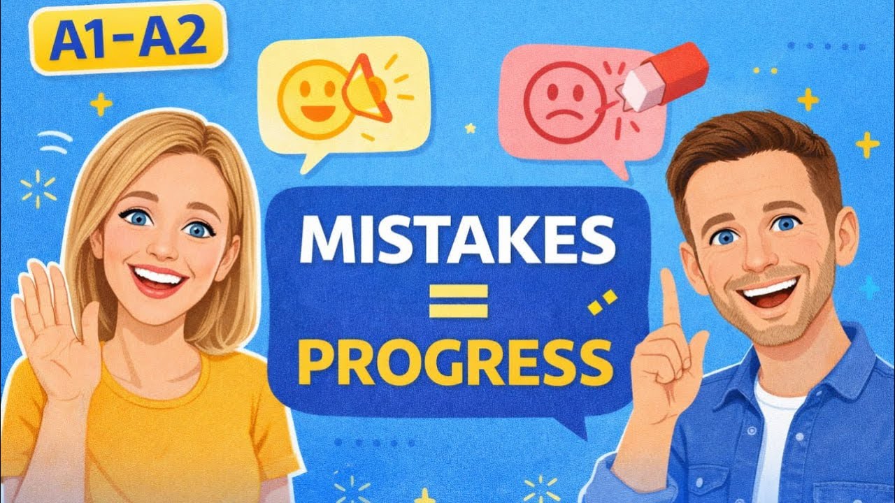 Mistakes Are Your Friends | Learn English with Confidence | Easy English Conversation