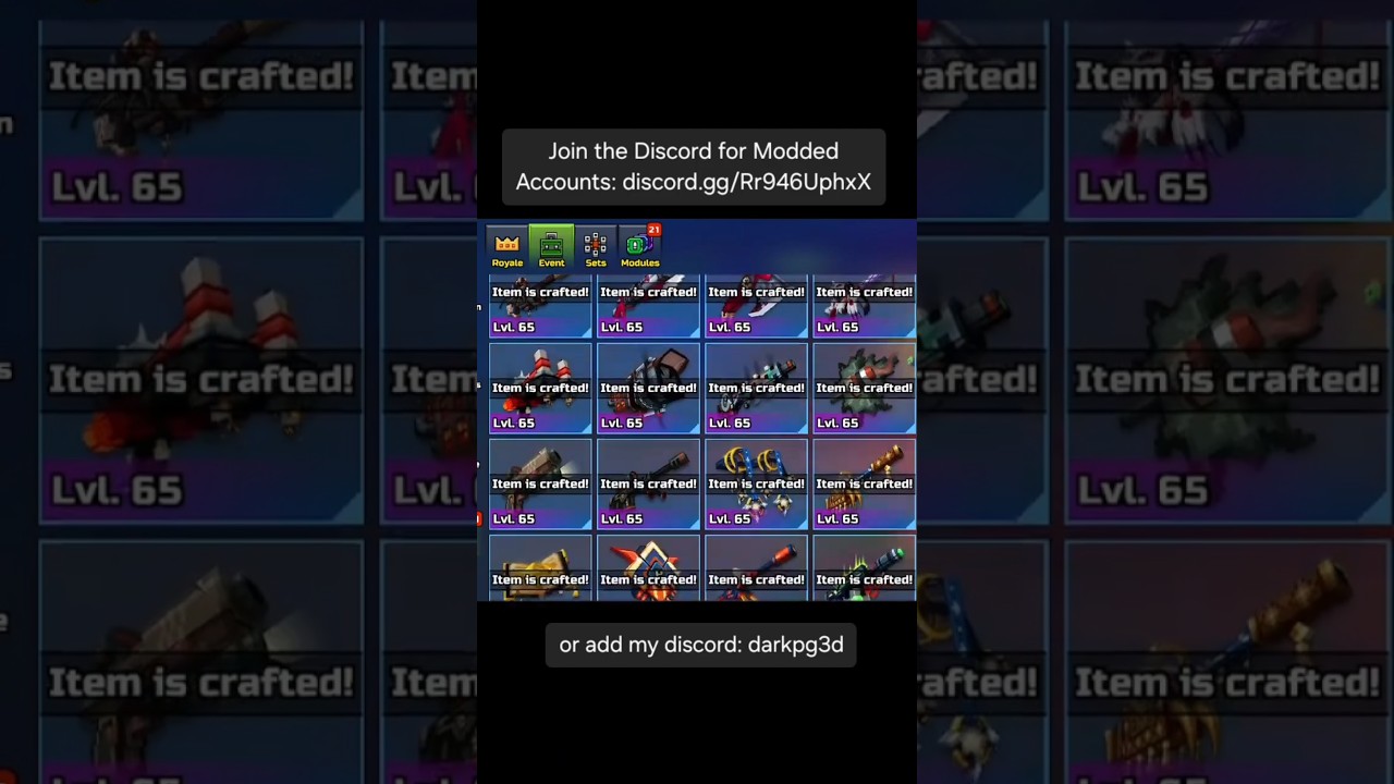 Modded Accounts 😱 | Unlock Everything in Pixel Gun 3D! 