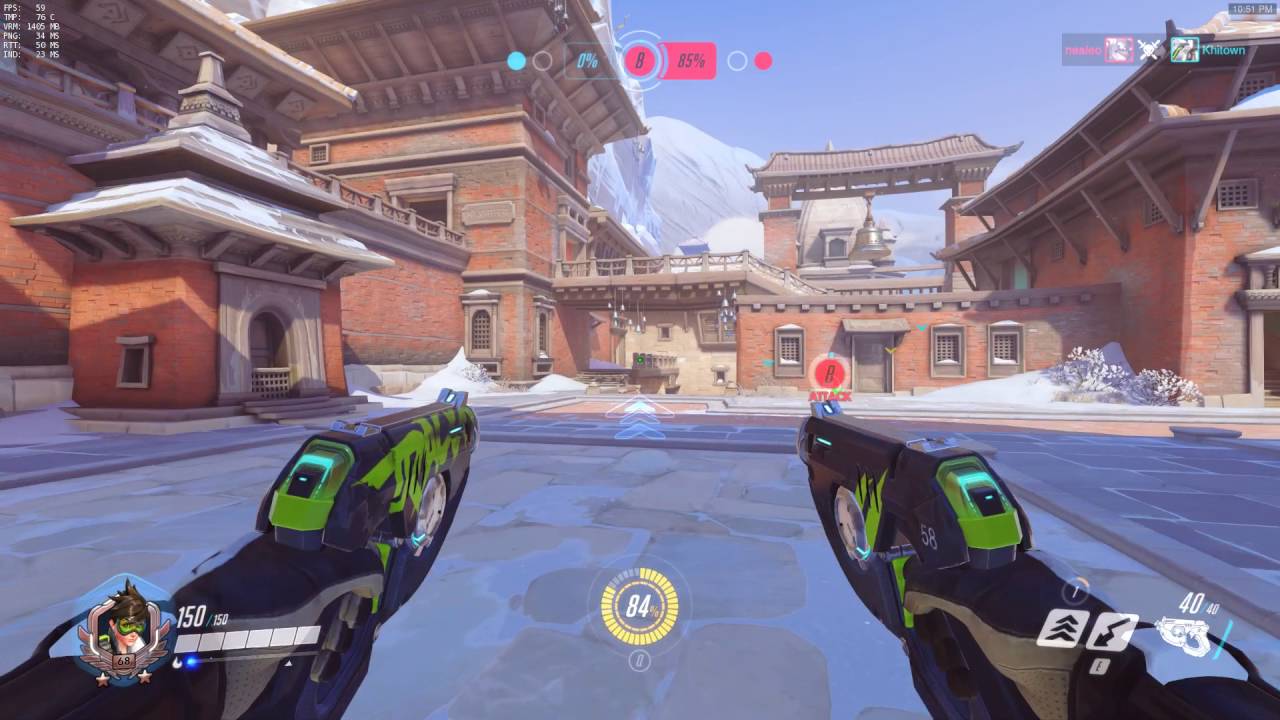 Overwatch Raptors Overwatch: Raptor goes 42 and 6 with Tracer w/ the help of his team ...