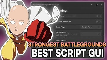 [FREE] THE STRONGEST BATTLEGROUNDS SCRIPT GUI ⚔️ | AUTO FARM, AUTO KILL & VOID | ALL EXECUTORS