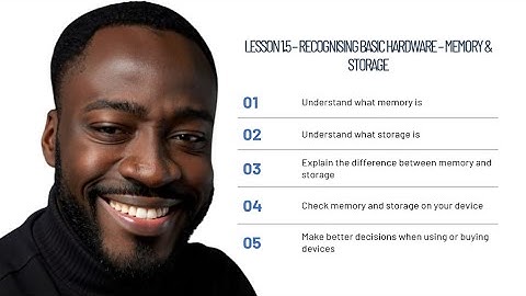 Lesson 1.5 | Memory vs Storage Explained (Why Devices Get Slow) | Future-Ready Digital Skills