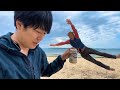 【焚火会2023②】無人島2日目！焚火と釣り！【沖縄冬キャンプ】