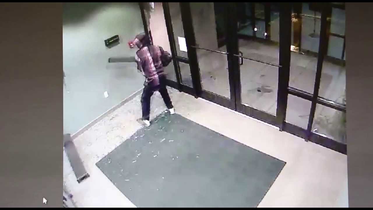 Ferndale Police station vandalism