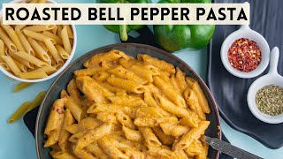 Roasted Bell Pepper Pasta Recipe ????| Spicy Indian Style ????