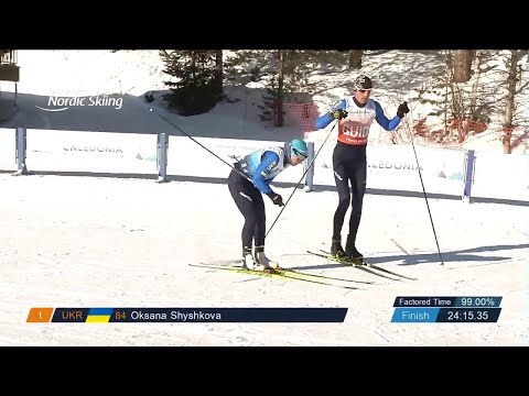 Oksana Shyshkova | Women's VI Middle Distance | World Para Nordic World Champs | Prince George 2019