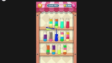 Water Sort Puzzle I Level 453 I  Facebook I SOLVED