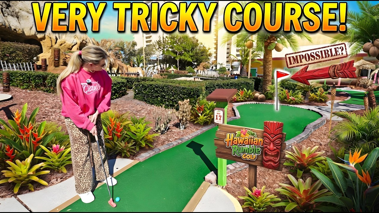 Is a Hole in One at This Mini Golf Course IMPOSSIBLE?!