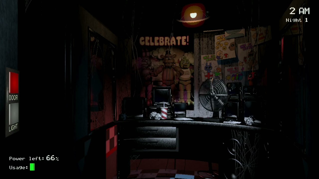 Dominickstrainstrucksbuses Plays FNAF Part 1 Night 1 