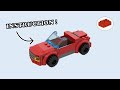 LEGO City red car