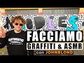 GRAFFITI ASMR - Faccio ARTE con @noodlesbyjohnblond (relaxing sound)