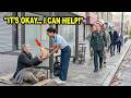 Black Woman Brought Breakfast to a Homeless Man Every Morning—Then the Military Knocked at Her Doo